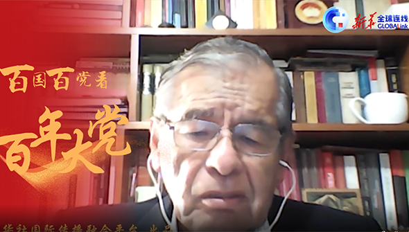 全球連線 | 每次訪華都意味著一個(gè)新發(fā)現(xiàn)&mdash;&mdash;秘魯共產(chǎn)黨（紅色祖國(guó)）主席莫雷諾談中國(guó)發(fā)展成就